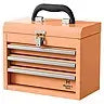 3 DRAWER TOOLBOX TOP- Orange