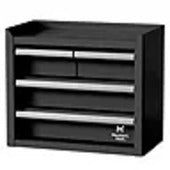 4 DRAWER TOOLBOX BOTTOM BOX- Black