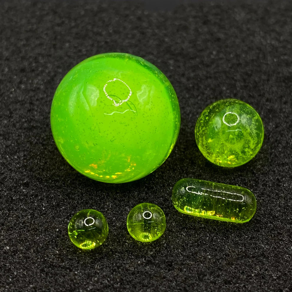 Green Slyme Marble Set-5 Piece