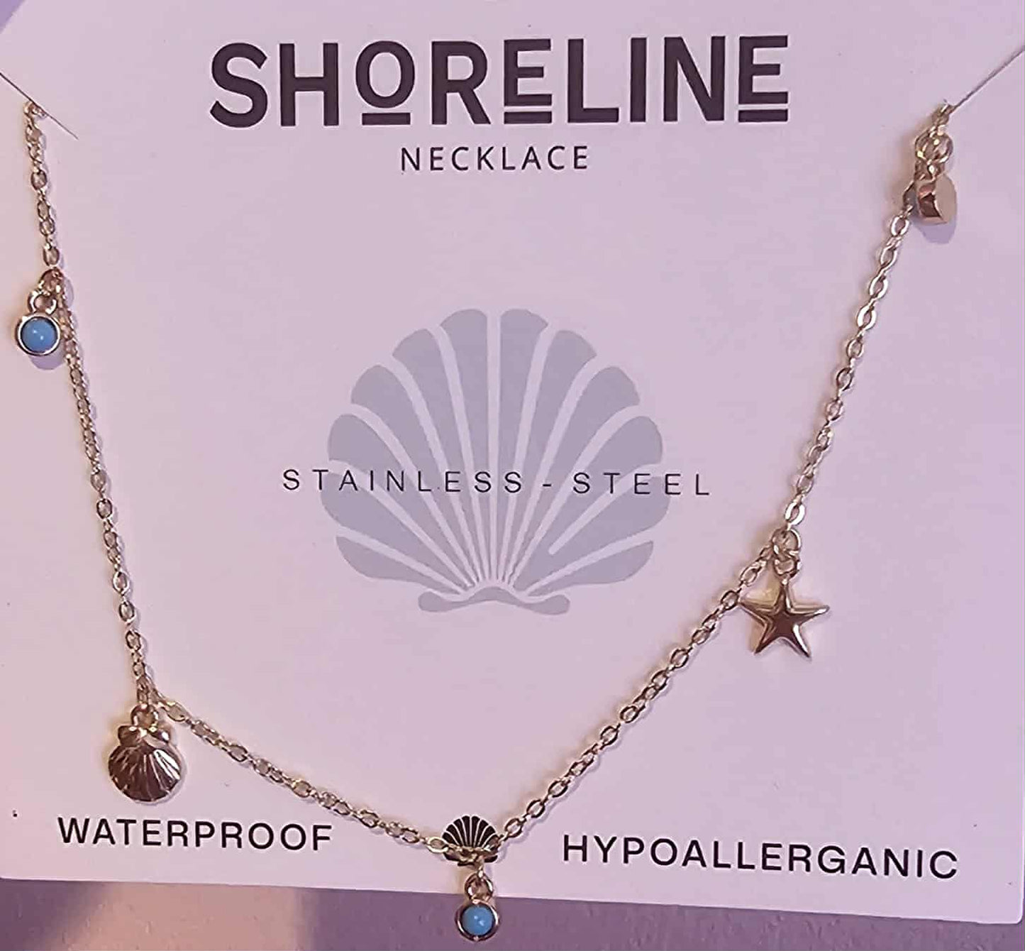Beaded Shell & Starfish Necklace