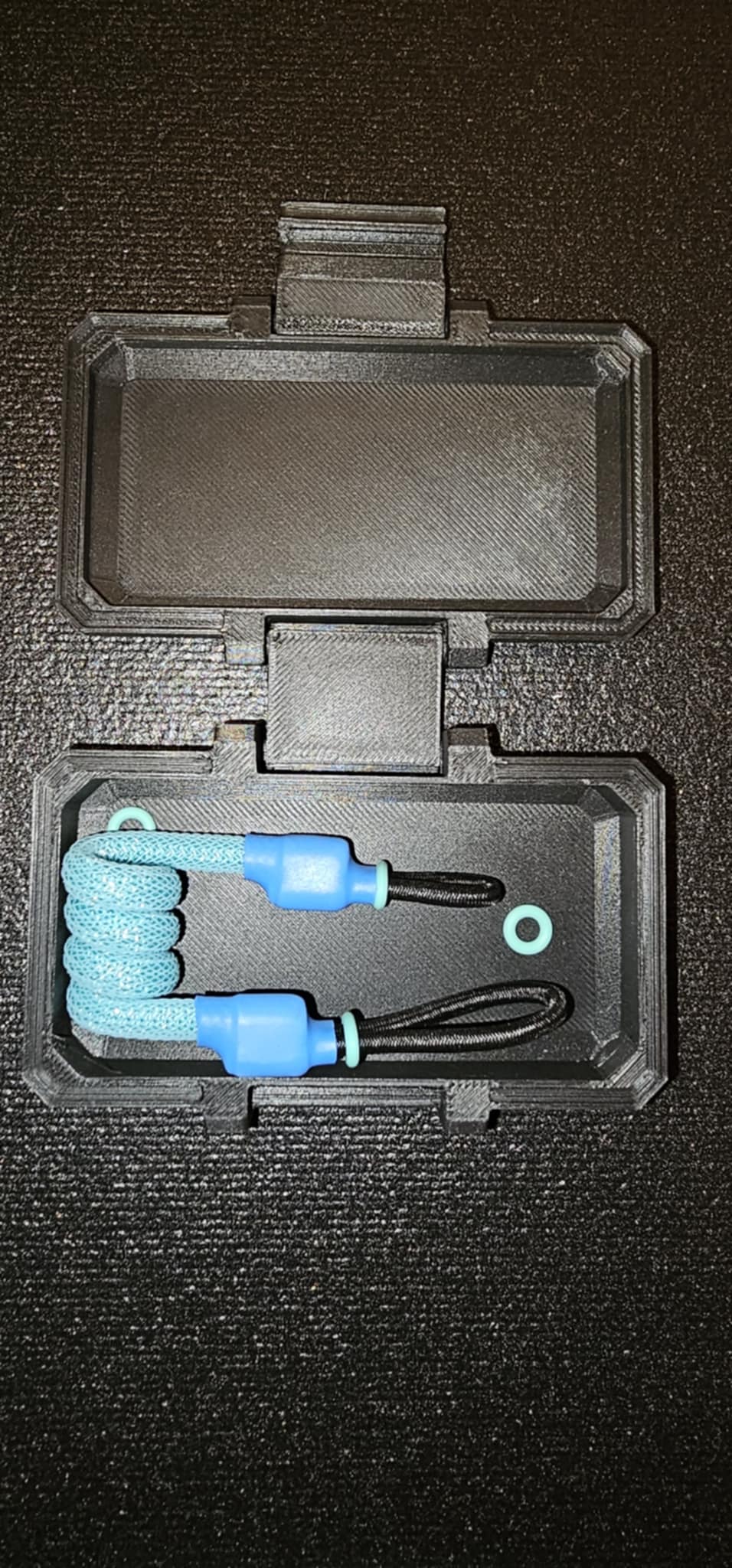 Helixhold Tether - Aqua,Blue,Black