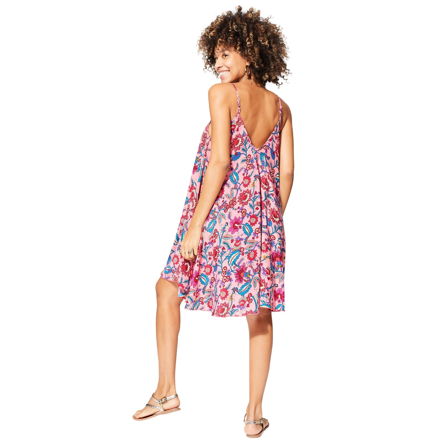 SLEEVELESS SHORT SUMMER DRESS : UNIQUE