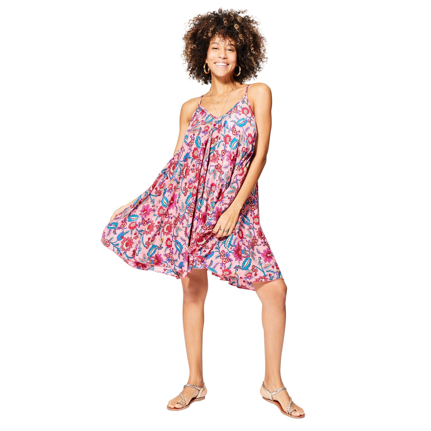 SLEEVELESS SHORT SUMMER DRESS : UNIQUE