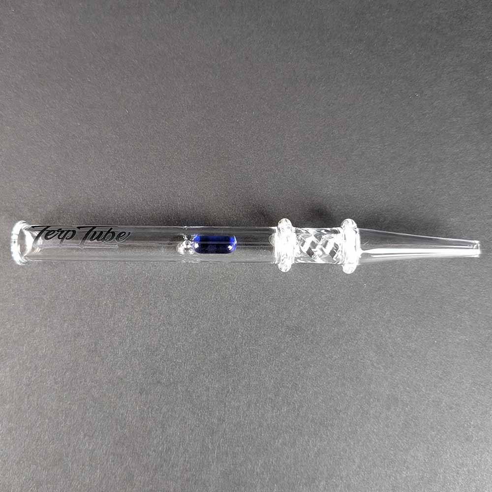 Terp Tube- Quartz Cyclone Dab Straw w/Sapphire Pill