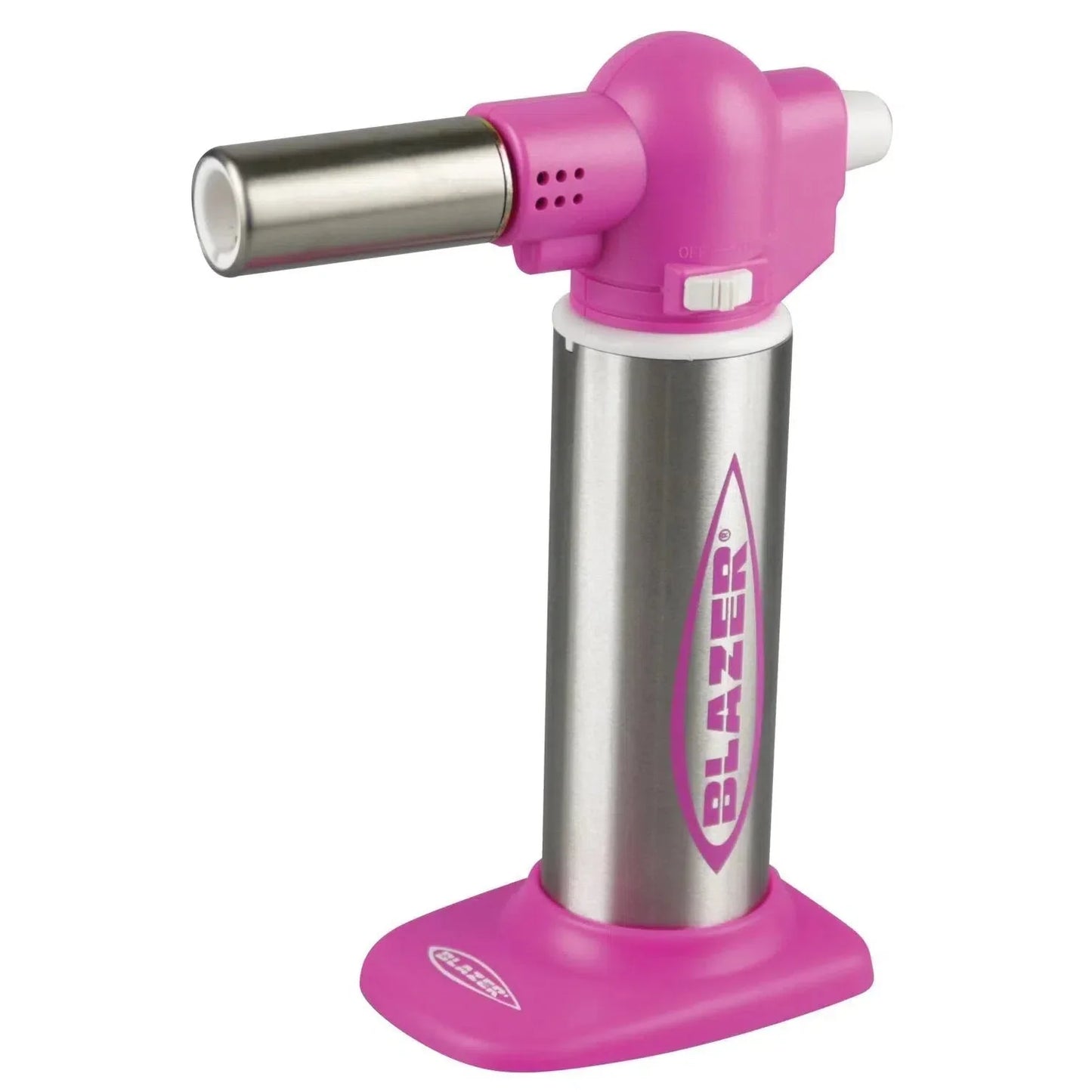 Blazer Big Buddy Turbo Torch Pink & Stainless Steel