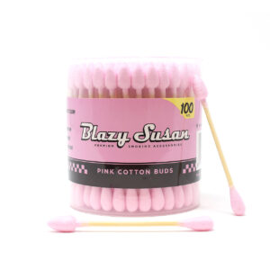 Blazy Susan White Premium Cotton Buds | Cotton Swabs | No Residue or Aftertaste | 300ct