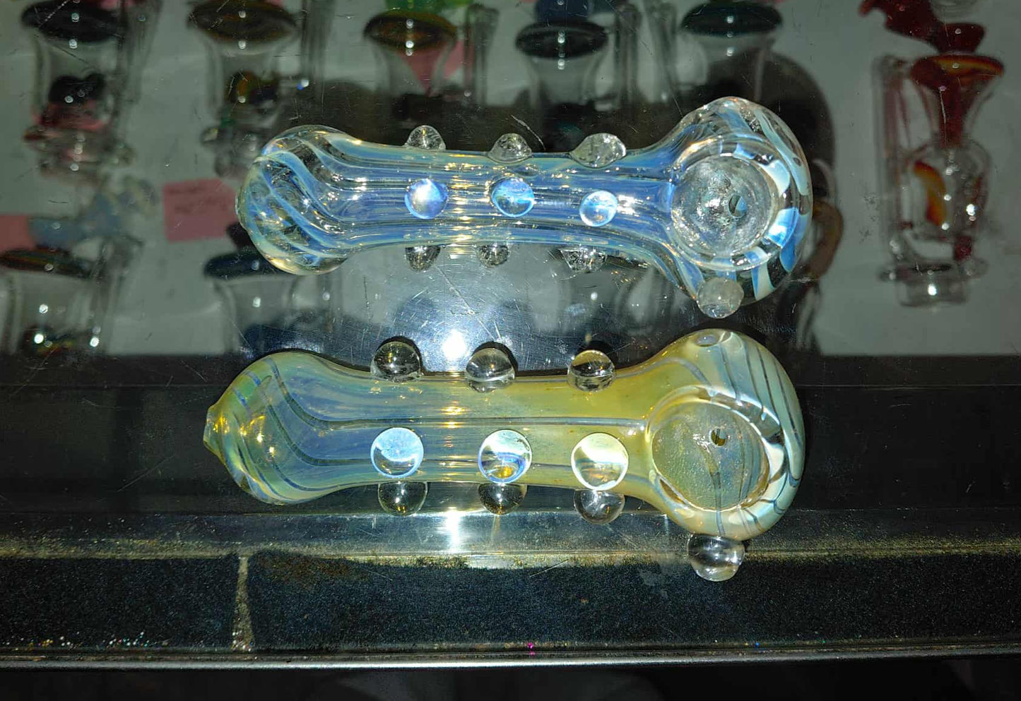 Fumed Glass Bowl