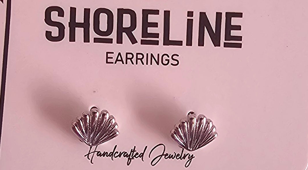 Seashell earrings