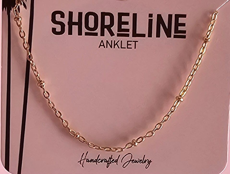 Skinny chain anklet