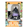 Spooky Witch Bell Jar Silicone & Glass Water Pipe | 5.5" | 14mm F