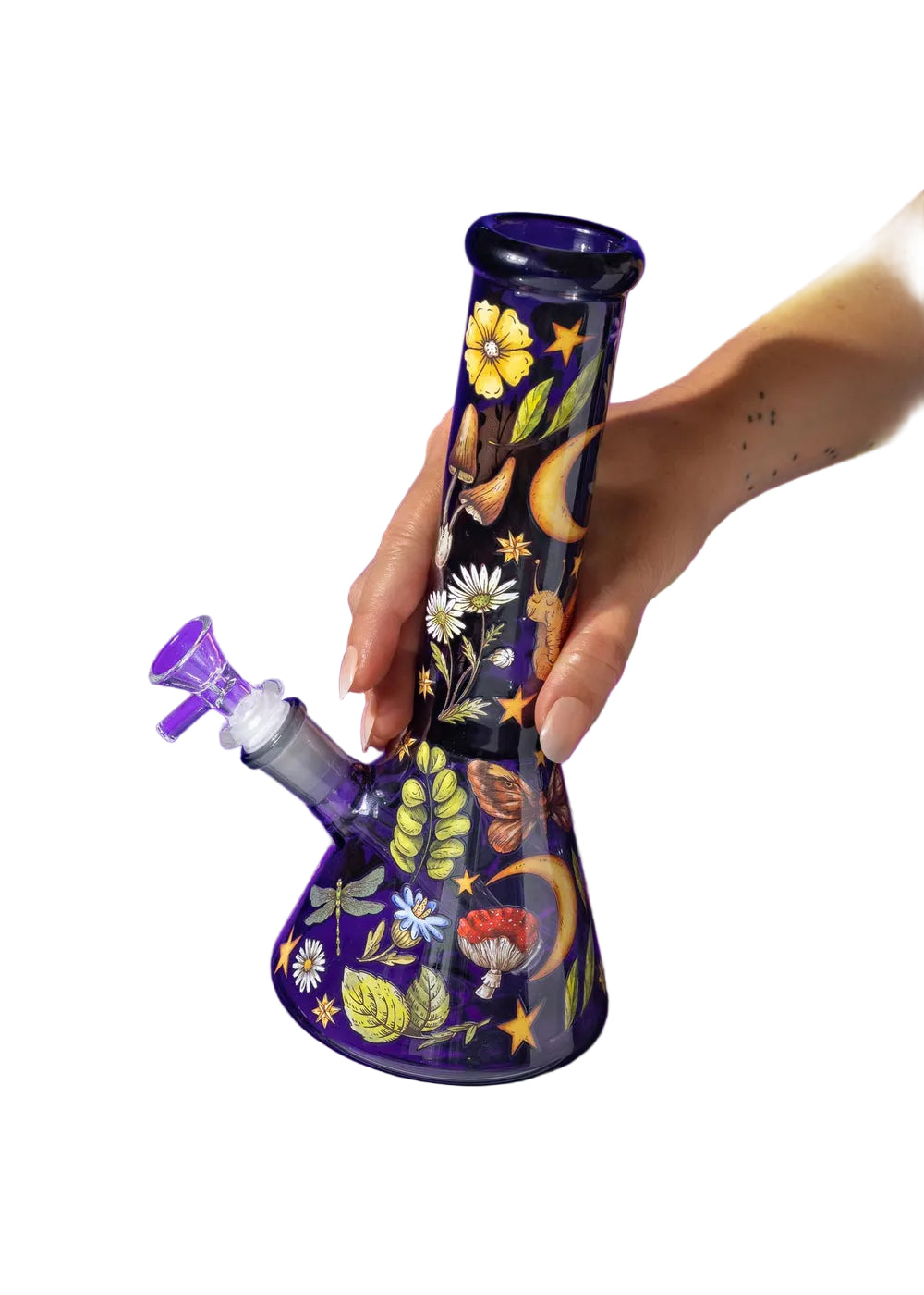MIDNIGHT FOREST BONG 10"