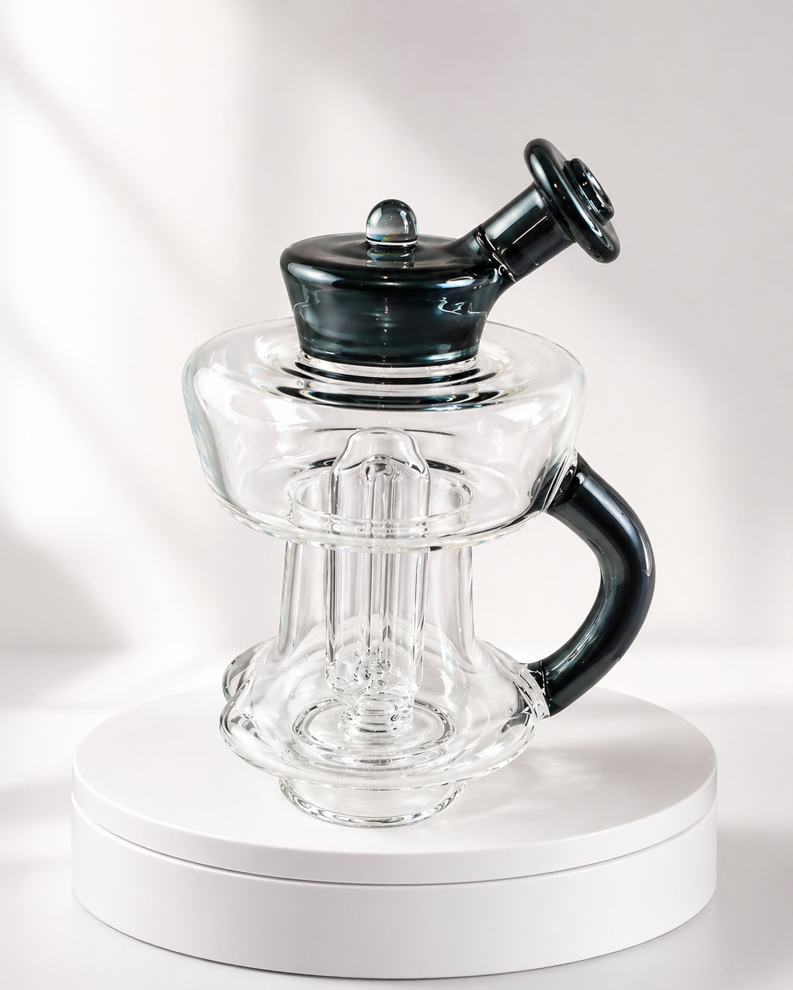Mac Savage Carta 2 Urn Topper-Metallic Teal