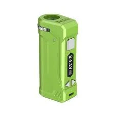yocan Uni Pro Plus Lime 510 Thread Battery adjustable voltage digital vape battery box mod