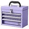 3 DRAWER TOOLBOX TOP- Purple