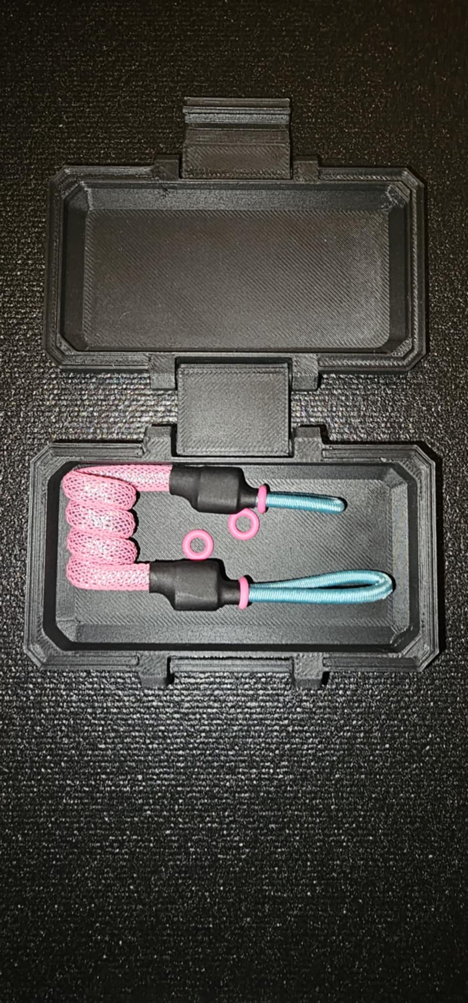 Helixhold Tether- Pink,Black,Teal