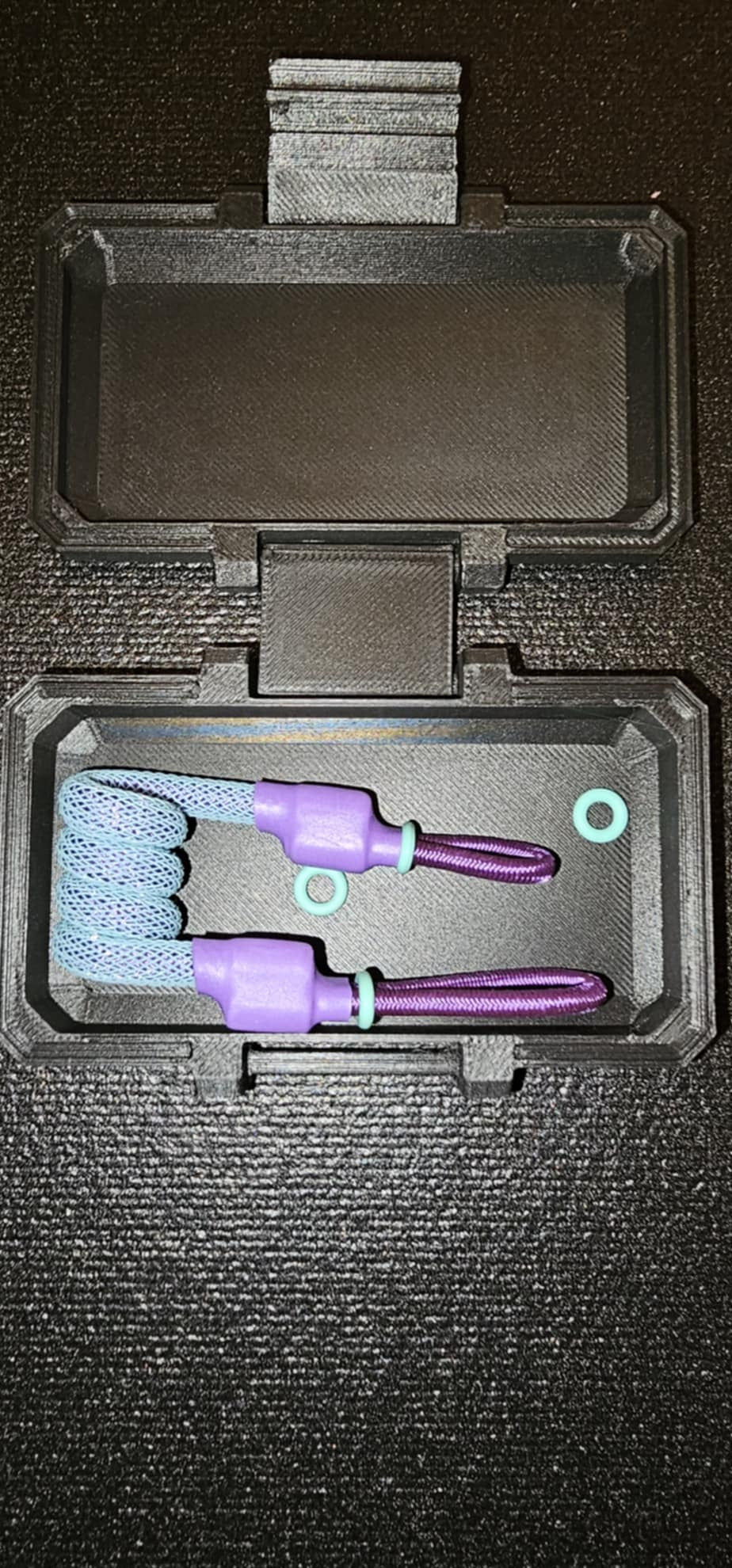 Helixhold Tether- Purple,Teal