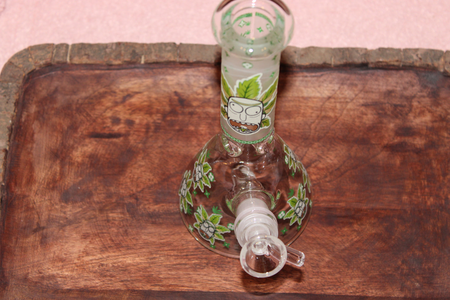 Glow In the Dark R&M Water Pipe
