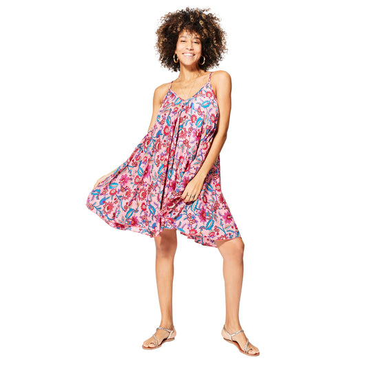 SLEEVELESS SHORT SUMMER DRESS : UNIQUE