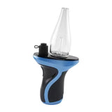Ooze Trigger Vaporizer Max Blue Electric Dab Rig handheld concentrate vaporizer with glass bubbler filtration system