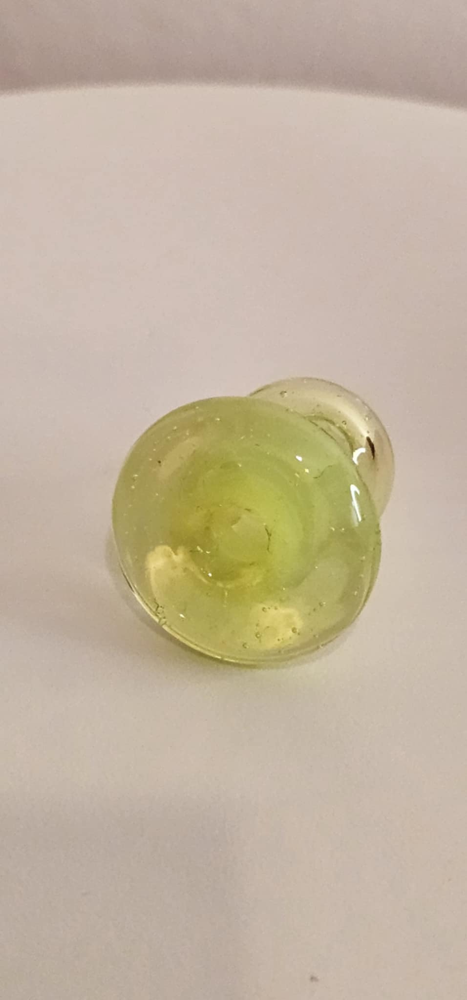 Padd Glass carb cap enhancing vapor control and terpene flavor