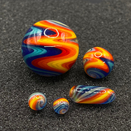 Wig Wag Beach Marble Set - 5 Piece