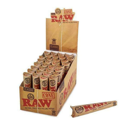 RAW Classic King Size Cones - 3pk