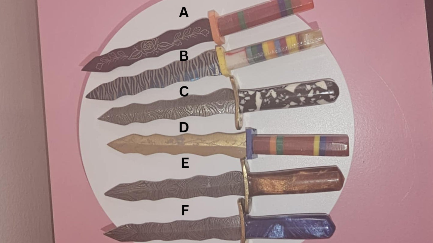 Damascus Dab Sword