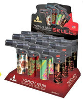 Butane Skulls Torch Gun