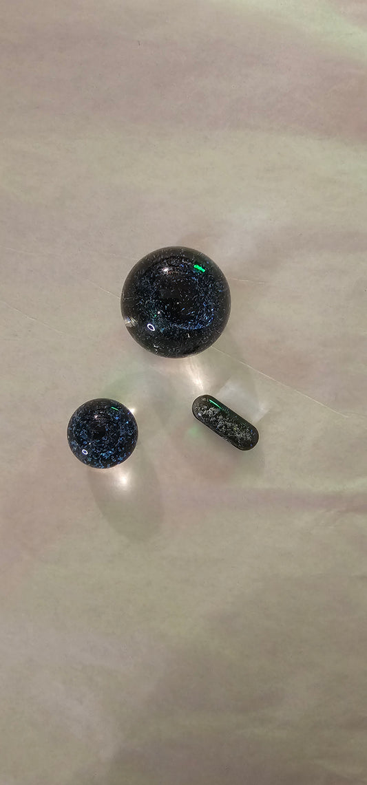 Blue Sparkle Terp Pearl Kit for smoother, flavorful concentrate vaporization