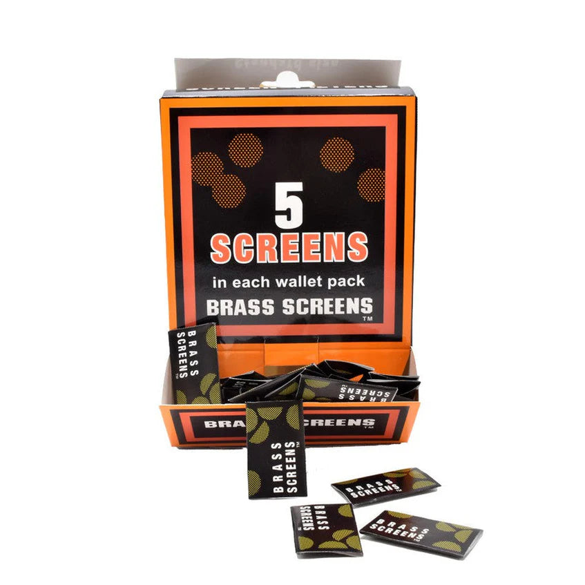Brass Screen Filters 5 Screens Per Pack