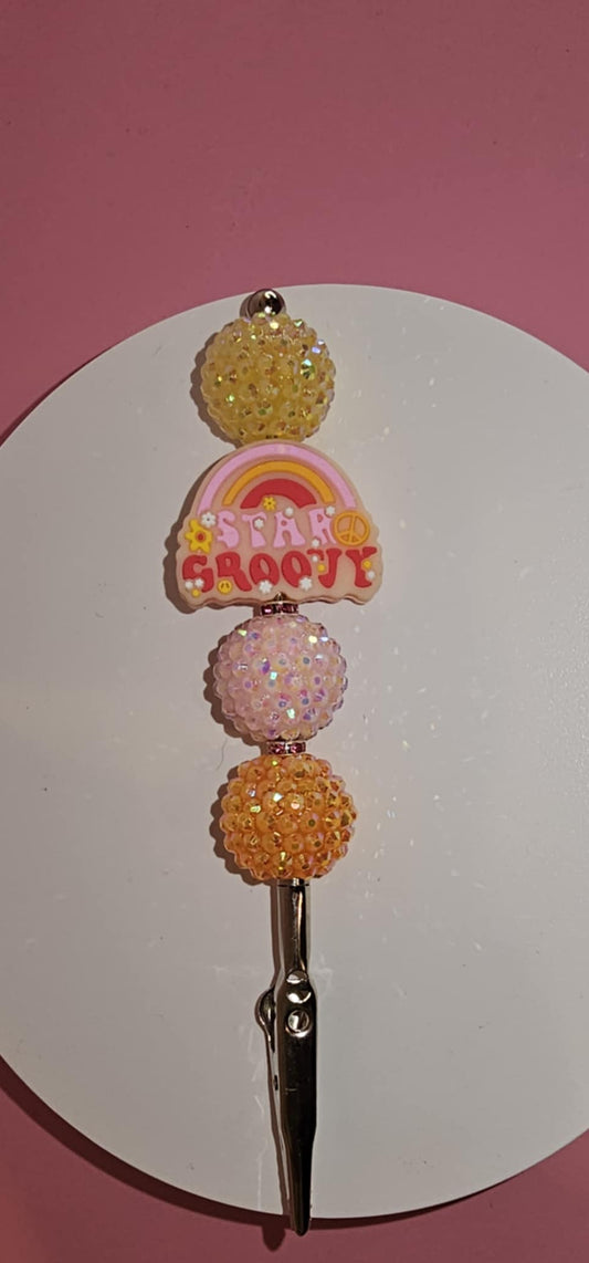 Beadable Joint Holder - Stay Groovy