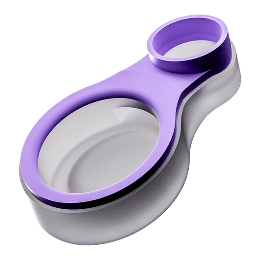 carta sport connect lilac vaporizer portable dab rig with removable airpath