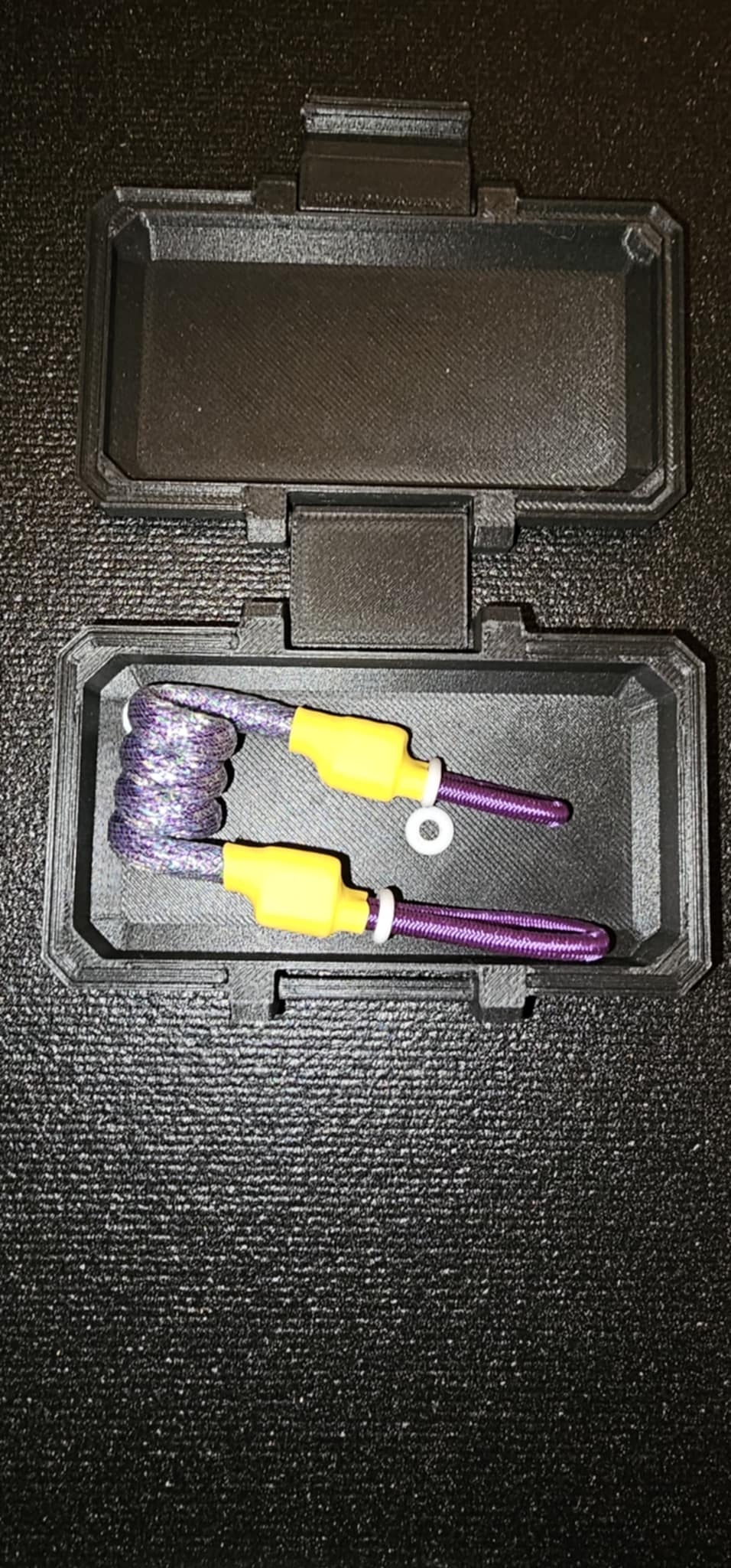 Helixhold Tether-  Purple,Yellow,White