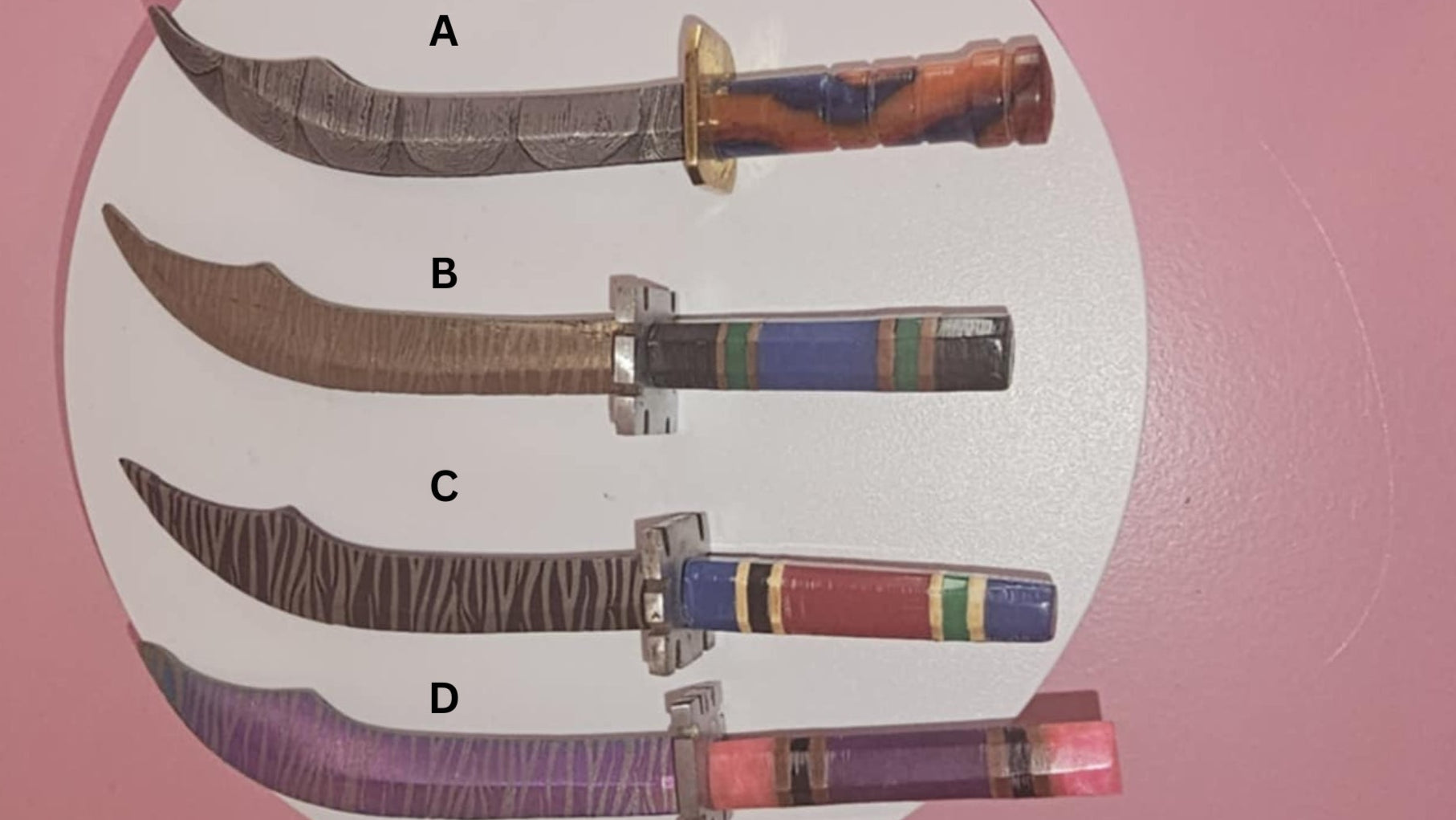 Damascus Dab Sword 1 for durable and precise dabbing