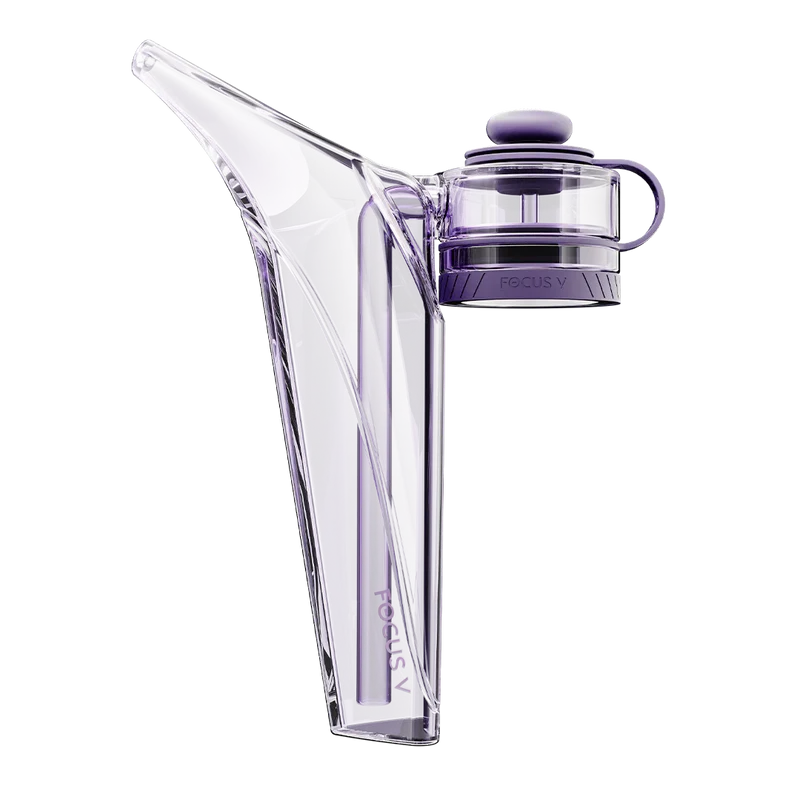 Focus V AERIS bubbler attachment connected to portable e-rig