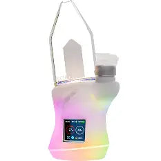 Clear Focus V CARTA 2 smart e-rig electric dab rig with transparent glass bubbler