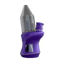 Purple Focus V CARTA 2 smart e-rig electric dab rig with OLED display and glass bubbler