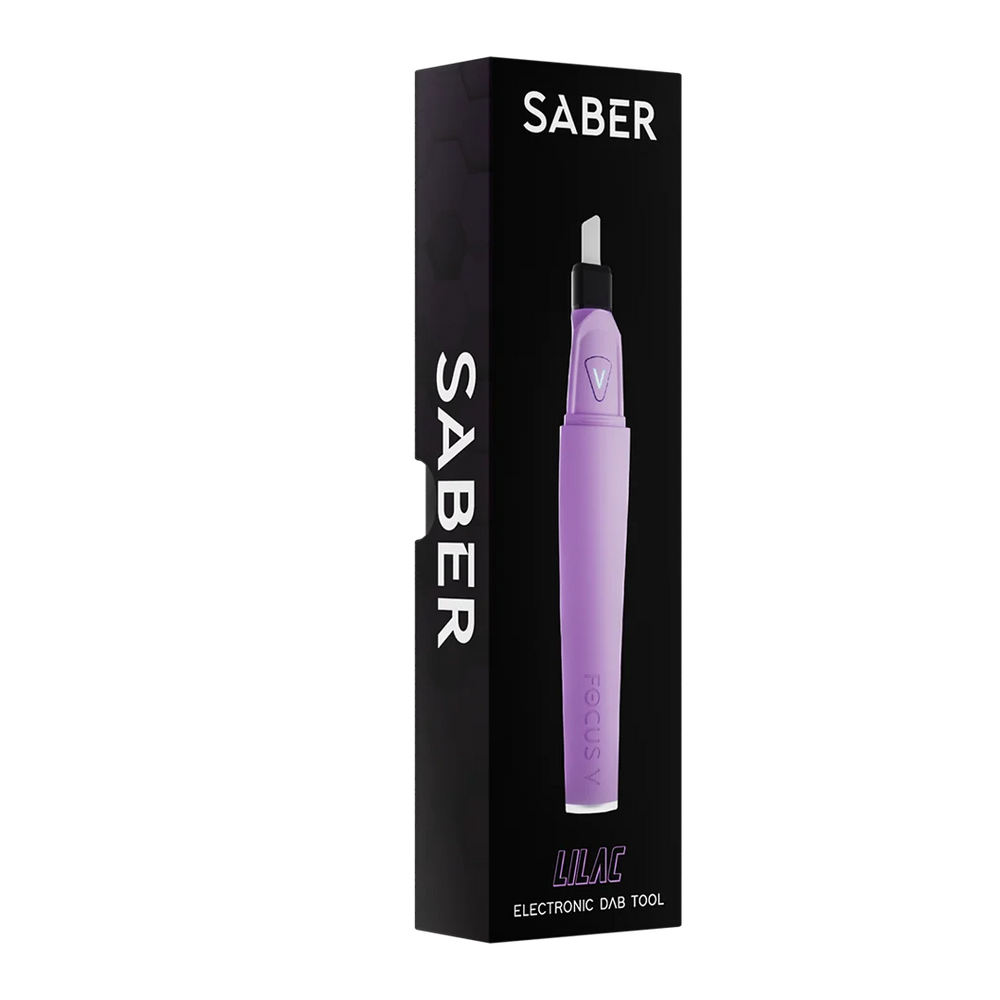 Heated dab tool Focus V Saber lilac with interchangeable tip