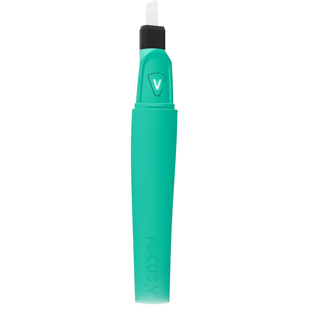 Focus V Saber Electronic Dab Tool Teal with LED for precise dabbing