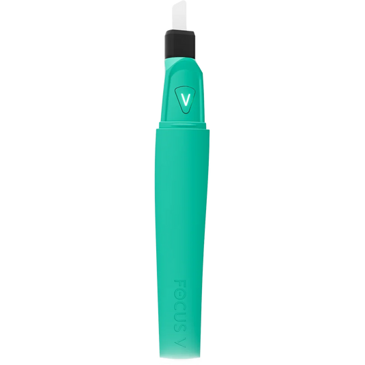 Focus V Saber Electronic Dab Tool Teal with LED for precise dabbing