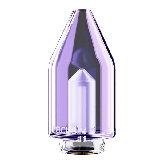Focus V purple glass top for Carta 2 transparent colored e-rig attachmen