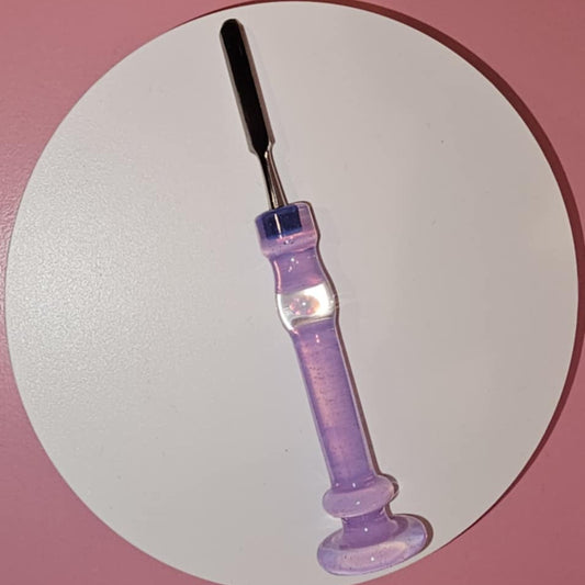 Handblown Glass Dab Tool Lucid for smooth and clean dabbing
