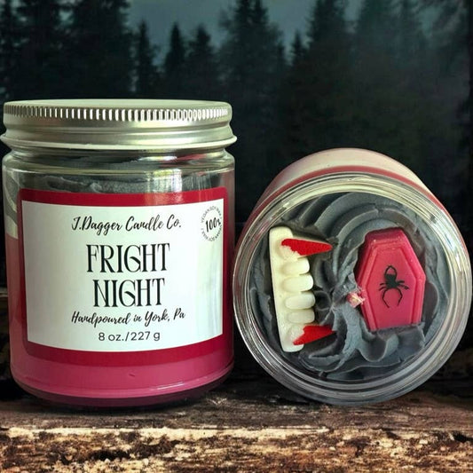 Fright Night Dessert Candle