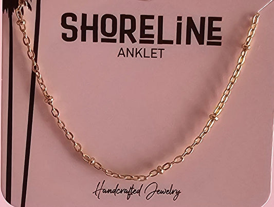 Skinny chain anklet