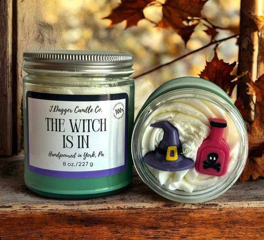 The Witch is In Dessert Candle