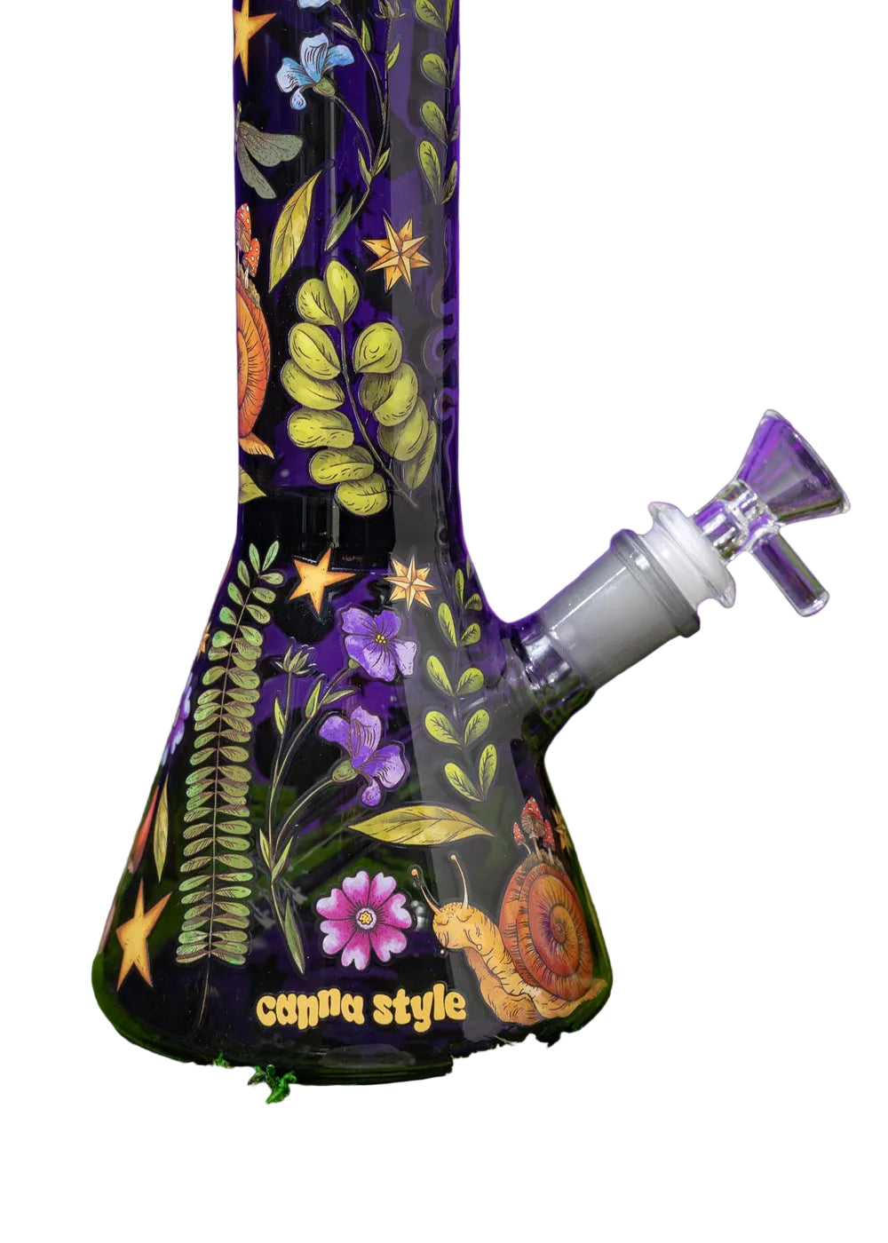 MIDNIGHT FOREST BONG 10"