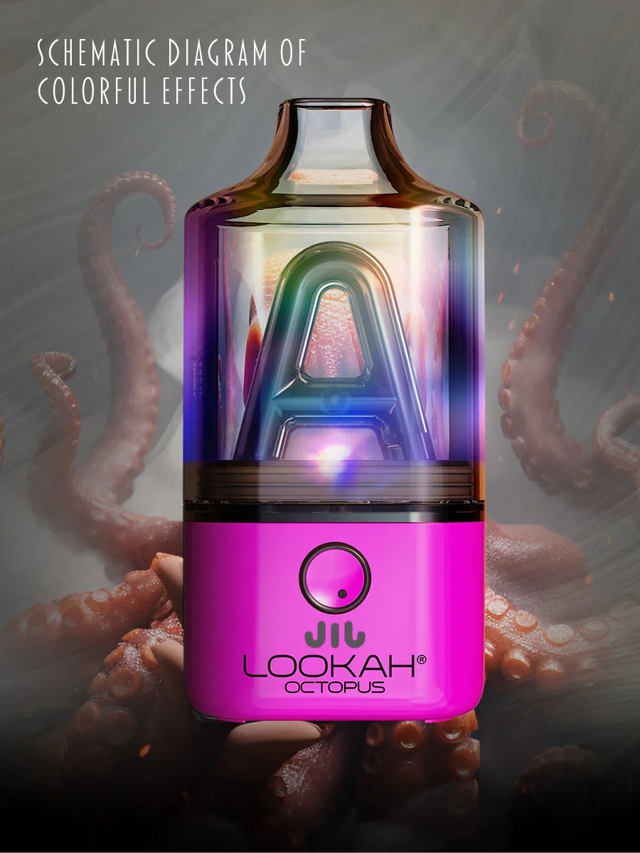 LOOKAH Octopus Mini Electric Dab Rig (Mini rig) - Pink