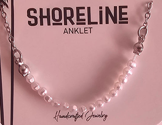 White Beaded Bracelet