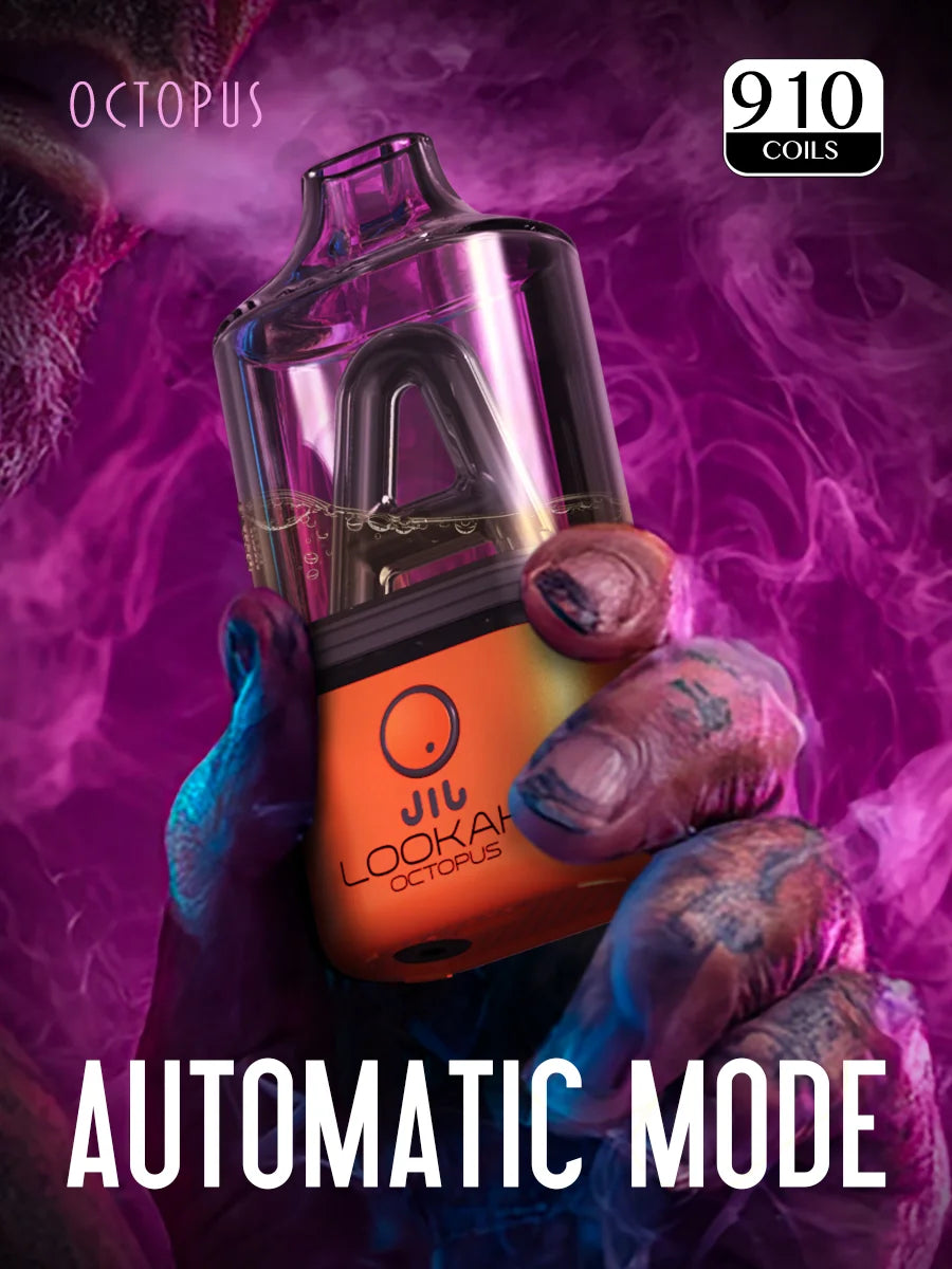 LOOKAH Octopus Mini Electric Dab Rig (Mini rig) - Purple