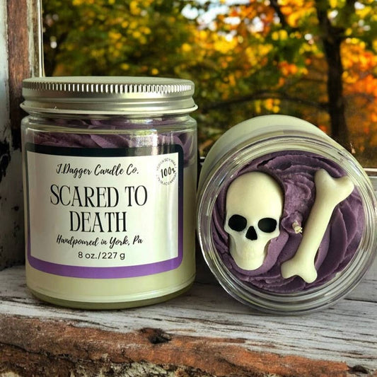 Scared to Death Dessert Candle